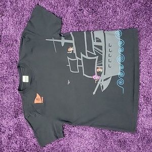 Vintage Rare Laundry Pirate Animation All Around Print Tshirt USA / Japa…